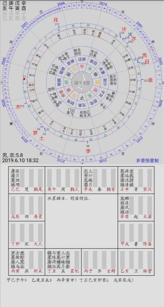 七政相天盘天星择日软件